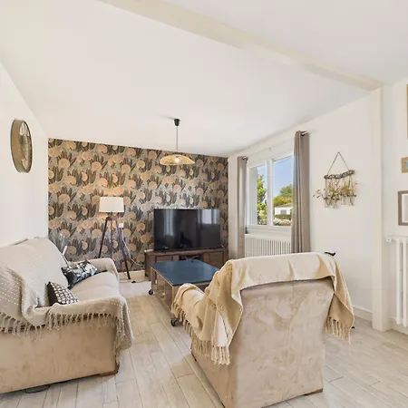 펜션 800 M De La - Maison Pour 6 Avec Jardin *